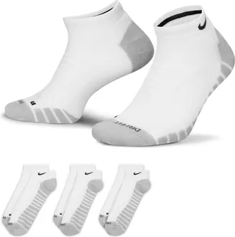 Nike Unisex Everyday Max Cushioned Training No-Show Socks (3 Pairs) in White | SX6964-100