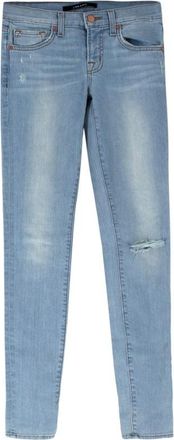 J Brand Blue Skinny Distressed Jeans Size 24/61