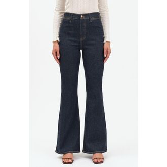Daze Sunset High Waist Flare Jeans in Rinse at Nordstrom Rack, Size 28
