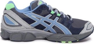 Asics Sneakers, male, Multicolor, 6 1/2 UK, Steel Grey/Blue Harmony Running Shoes