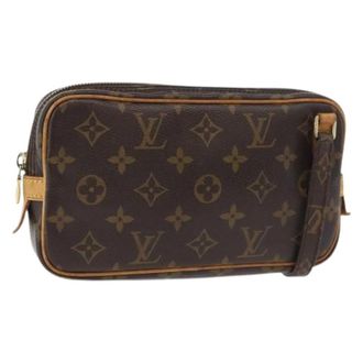 Louis Vuitton Pre-owned Cross Body Bags, female, Brown, Size: ONE SIZE Pre-owned Monogram Canvas Shoulder Bag