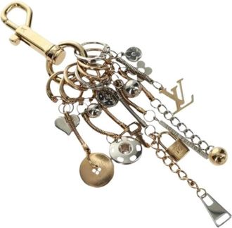 Louis Vuitton Pre-owned Accessories, female, Yellow, Size: ONE SIZE Pre-owned Metal Key-Holder