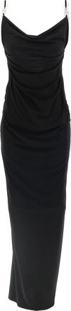 Coperni Black Washing Clip Gala dress