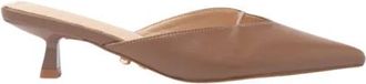 Twentyfourhaitch Malagueta Clog - Dames - Muiltjes - Bruin - 35 EU - Schoenen