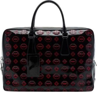 Prada Pre-owned Vintage Business Bag - Dames - Vintage Handtas - Zwart - ONE Size - Leer - Vintage