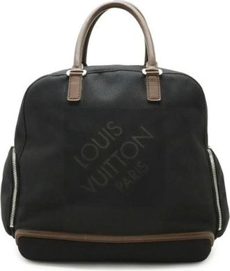 Louis Vuitton Vintage, unisex, Zwart, ONE Size, Pre-owned Canvas Reistas