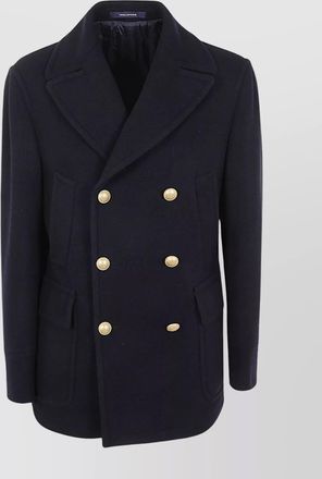 Tagliatore sailing wool and cashmere coat
