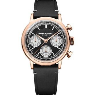 Raymond Weil Millesime Chronograph Automatic Black Dial Mens Watch 7765-PC5-20631