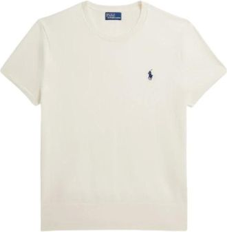 Polo Ralph Lauren Mujer, Camisetas, Beige, Talla: XS