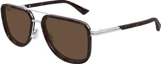 Bottega Veneta BV1463S 002 Mens Sunglasses Tortoiseshell Size 56