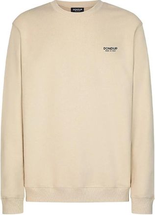 Dondup Uf 641-Kf 0196Udu 6010 Sweatshirt - Heren - Sweatshirts - Beige - 2XL - Katoen - Hoodies & sweatvesten