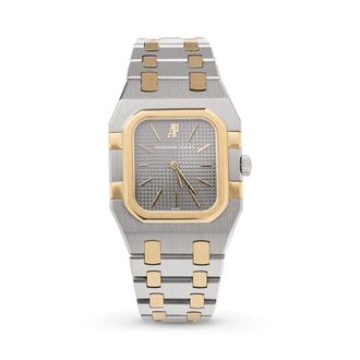 Audemars Piguet Pre-owned Audemars Piguet Royal Oak Lady Quartz Grey Dial Ladies Watch 6010SA