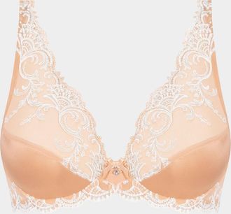 Lise Charmel Splendeur Soie Embroidered Triangle Bra