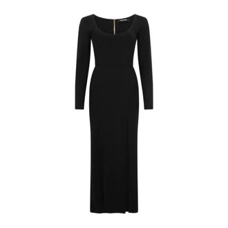 Roberto Cavalli Midi Dresses, female, Black, Size: XS Midi Dress