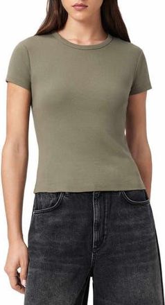 AllSaints Stevie Cotton T-Shirt in Laurel Green at Nordstrom Rack, Size X-Small