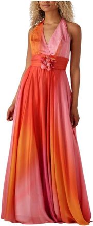 Access Fashion Access Fashion, Dames, Jurken, Veelkleurig, Maat: XS Denim