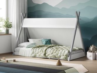 Flair Apache Canvas Tipi Wooden Bed Frame