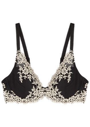 Wacoal Embrace Lace Plunge bra - Black - 36DD