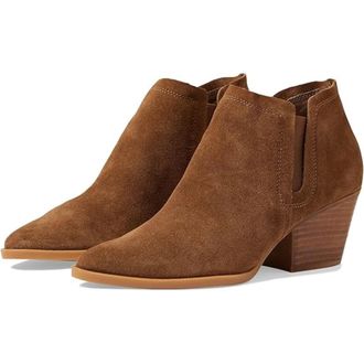 Dolce Vita Dahlia Boots Womens Dark Brown Suede Pointed Toe Bootie JZZ1241