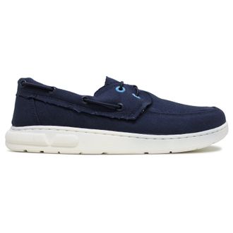 Vionic Skipper Canvas Mens Boat Shoes - UK 8.5 - US 9.5 Men - EU 42.5 - Navy - Size:UK 8.5