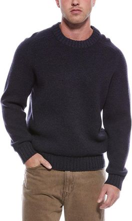 Theory Heavy Wool & Cashmere-Blend V-Neck Sweater