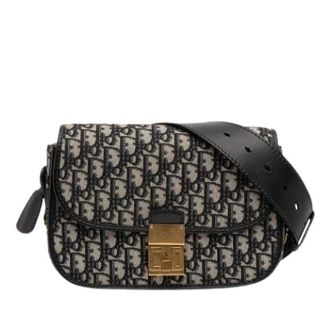 Dior Pre-owned Canvas Crossbody Bag - Dames - Pre-owned - Veelkleurig - Maat: ONE Size Leer