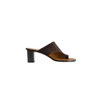 ATP Atelier Heeled Mules, female, Brown, Size: 10 US Rosate Heeled Sandal