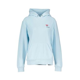 Kenzo Hoodies, female, Blue, Size: S Tulip Sweatshirt