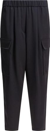 Semper 4331Notte A/C - Dames - Slim Fit Broeken - Blauw - M - Broeken