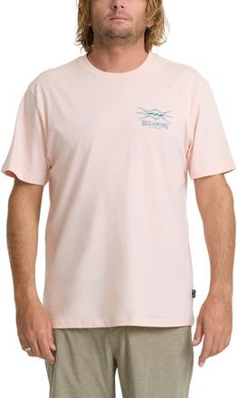 Billabong Crossboards Premium Graphic T-Shirt in Light Pink at Nordstrom, Size X-Large