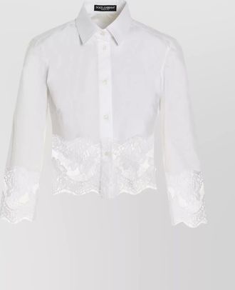 Dolce & Gabbana lace shirt