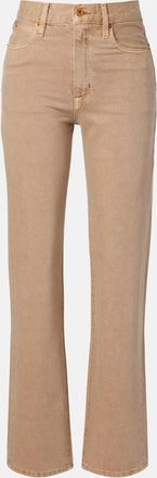 Slvrlake Denim London high-rise straight jeans