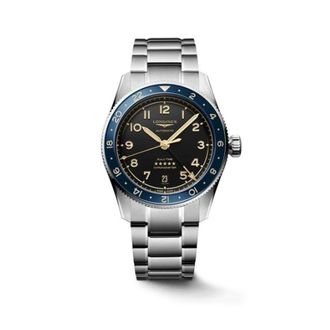 Longines Horloge Longines Heren Spirit Zulu Time in Staal L38024606 - Dames - Horloges - Grijs - ONE Size - Accessoires