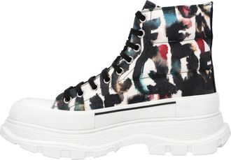 Alexander McQueen Schoenen, Heren, Veelkleurig, 41 EU, Tread Slick Quilted Boot