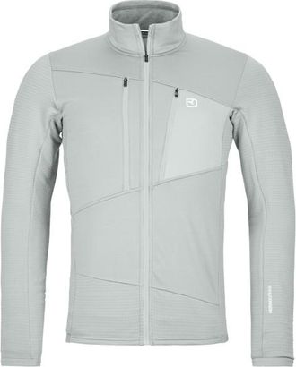 Ortovox Fleece Grid Jacket Fleecejacke f&uuml;r Herren | grau