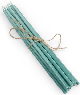 British Colour Standard Thin Taper Candles - Set of 12 in Beryl Green at Nordstrom