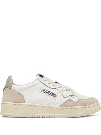 Autry White Medialist Low Sneakers