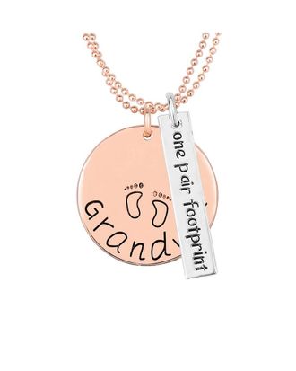 Rachel Glauber Cz Pendant Necklace