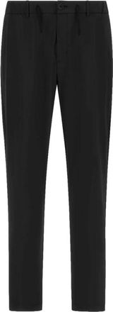 Herno Slim-fit broek - Heren - Slim Fit Broeken - Zwart - L - Broeken