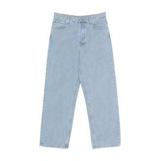 Dries Van Noten Straight Jeans - male - Dries Van Noten - Straight Fit Jeans - Blue - W32 - Jeans