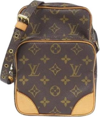 Louis Vuitton Pre-owned Cross Body Bags, female, Brown, Size: ONE SIZE Pre-owned Monogram Amazon Shoulder Bag