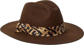 Fendi Fendi Silk-Trim Hat