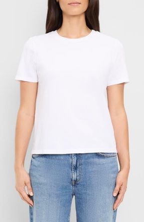 Michael Stars Becca Crewneck T-Shirt in White at Nordstrom, Size X-Small