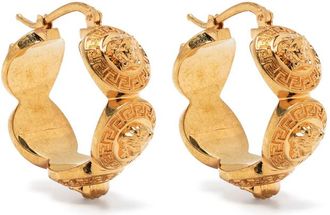 Versace Tribute Medusa Hoop Earrings