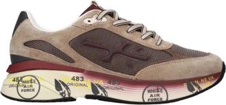 Premiata Moerun 8538 - Heren - Sneakers - Veelkleurig - 42 EU - Leer - Schoenen