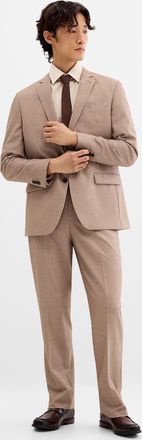 Le 31 Mens Stretch piqu&eacute; suit Berlin fit - Regular