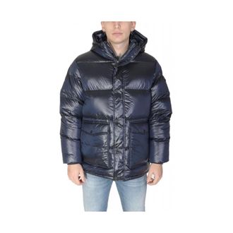 Emporio Armani Emporio Armani Ea7, Heren, Jassen, Blauw, Maat: L Nylon