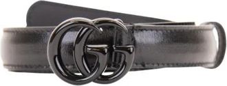 Gucci Leren Riem - Dames - Riemen - Zwart - 65 CM - Leer - Accessoires