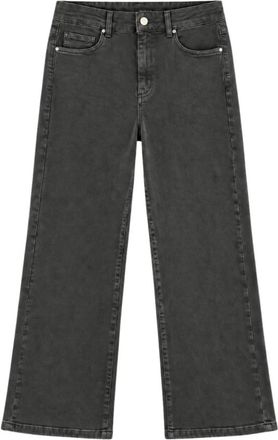 Marella Emmfuxia Straight Jeans - Dames - Regular Fit Jeans - Grijs - XS - Katoen - Jeans