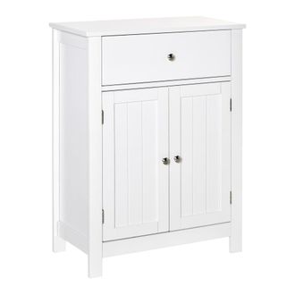 Kleankin Armario de ba&ntilde;o 60x30x80 cm blanco